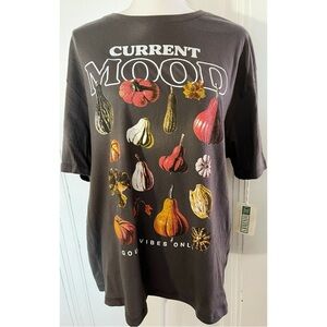 Girl Dangerous • NWT Current Mood Gourd Graphic Tee Shirt